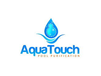 Aqua Touch Pool Purification logo design by Rock