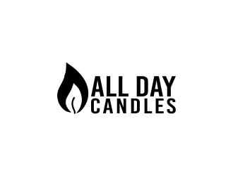 All Day Candles logo design by akhi