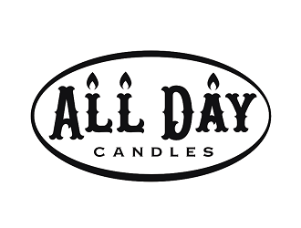 All Day Candles logo design by coco
