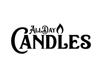 All Day Candles logo design by IrvanB