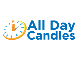 All Day Candles logo design by reight