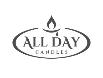 All Day Candles logo design by excelentlogo