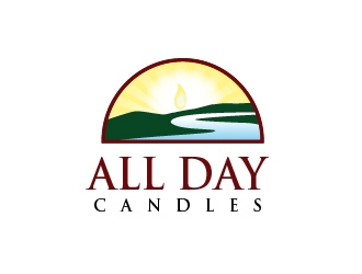 All Day Candles logo design by usef44