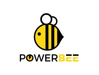 PowerBee logo design by MarkindDesign