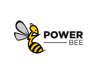 PowerBee logo design by Kanya
