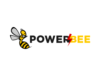PowerBee logo design by Kanya