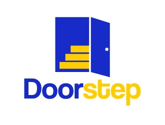 Doorstep logo design by ElonStark