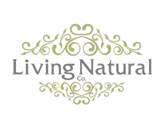 Living Natural Co. logo design by ElonStark