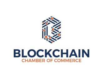 Blockchain Chamber of Commerce logo design by MarkindDesign