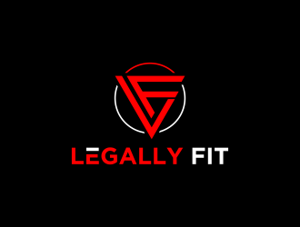 Legally Fit logo design by haidar