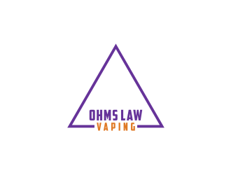 Ohms Law Vaping  logo design by bricton