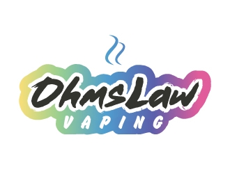 Ohms Law Vaping  logo design by akilis13