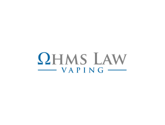 Ohms Law Vaping  logo design by ammad