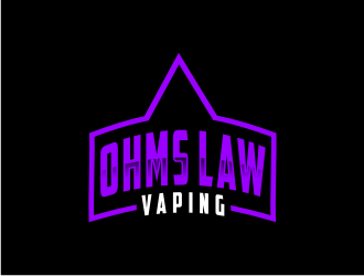 Ohms Law Vaping  logo design by bricton