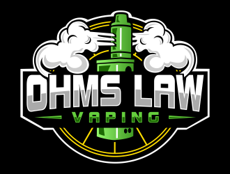 Ohms Law Vaping  logo design by jm77788