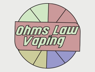 Ohms Law Vaping  logo design by heba