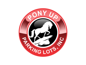 Pony Up Parking Lots, Inc logo design by AisRafa