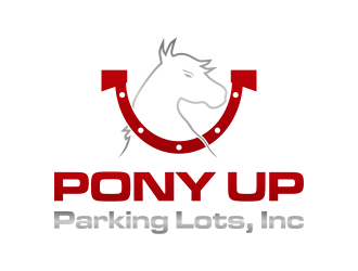 Pony Up Parking Lots, Inc logo design by Purwoko21