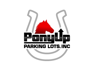 Pony Up Parking Lots, Inc logo design by josephope