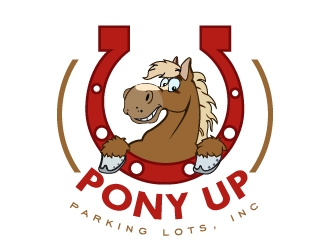 Pony Up Parking Lots, Inc logo design by shravya