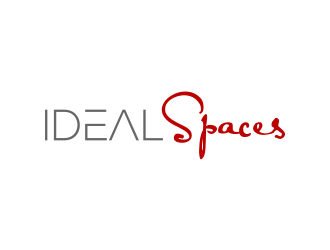 Ideal Spaces logo design by MUNAROH