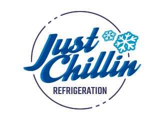 Just Chillin Refrigeration logo design by Coolwanz