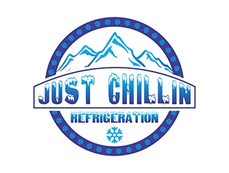 Just Chillin Refrigeration logo design by ManishKoli