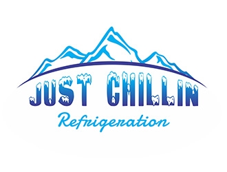 Just Chillin Refrigeration logo design by ManishKoli
