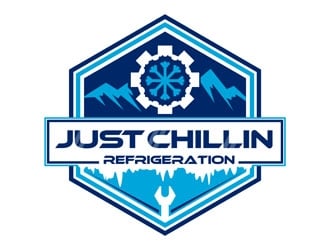 Just Chillin Refrigeration logo design by CreativeMania