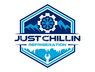 Just Chillin Refrigeration logo design by CreativeMania