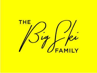 The Big Ski Family logo design by Zhafir