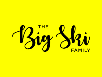 The Big Ski Family logo design by Zhafir