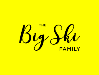 The Big Ski Family logo design by Zhafir