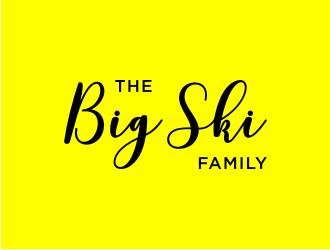The Big Ski Family logo design by Zhafir