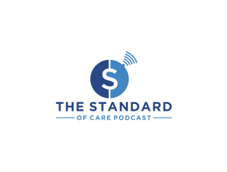 The Standard of Care Podcast logo design by bricton