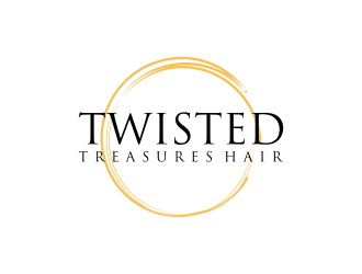 TWISTED TREASURES HAIR logo design by RIANW