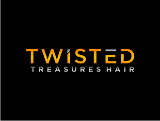 TWISTED TREASURES HAIR logo design by bricton