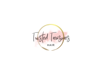 TWISTED TREASURES HAIR logo design by cintya