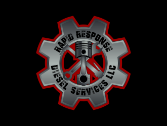 Rapid Response Diesel Services LLC logo design by Kruger
