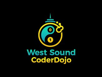 West Sound CoderDojo  logo design by Fajar Faqih Ainun Najib