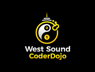 West Sound CoderDojo  logo design by Fajar Faqih Ainun Najib