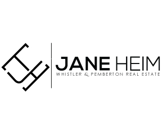 Jane Heim - Whistler & Pemberton Real Estate logo design by Upoops