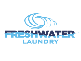 Freshwater Laundry logo design by YONK