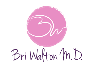 Bri Walton M.D. logo design by BeDesign