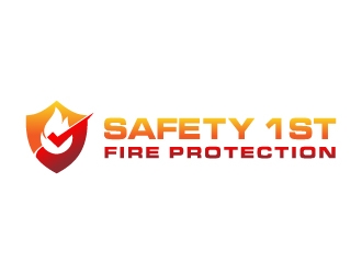 SAFETY 1ST FIRE PROTECTION logo design by createdesigns