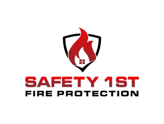 SAFETY 1ST FIRE PROTECTION logo design by createdesigns