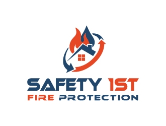 SAFETY 1ST FIRE PROTECTION logo design by createdesigns
