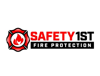 SAFETY 1ST FIRE PROTECTION logo design by jaize