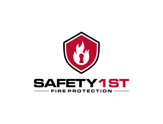 SAFETY 1ST FIRE PROTECTION logo design by imagine