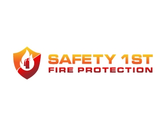 SAFETY 1ST FIRE PROTECTION logo design by createdesigns